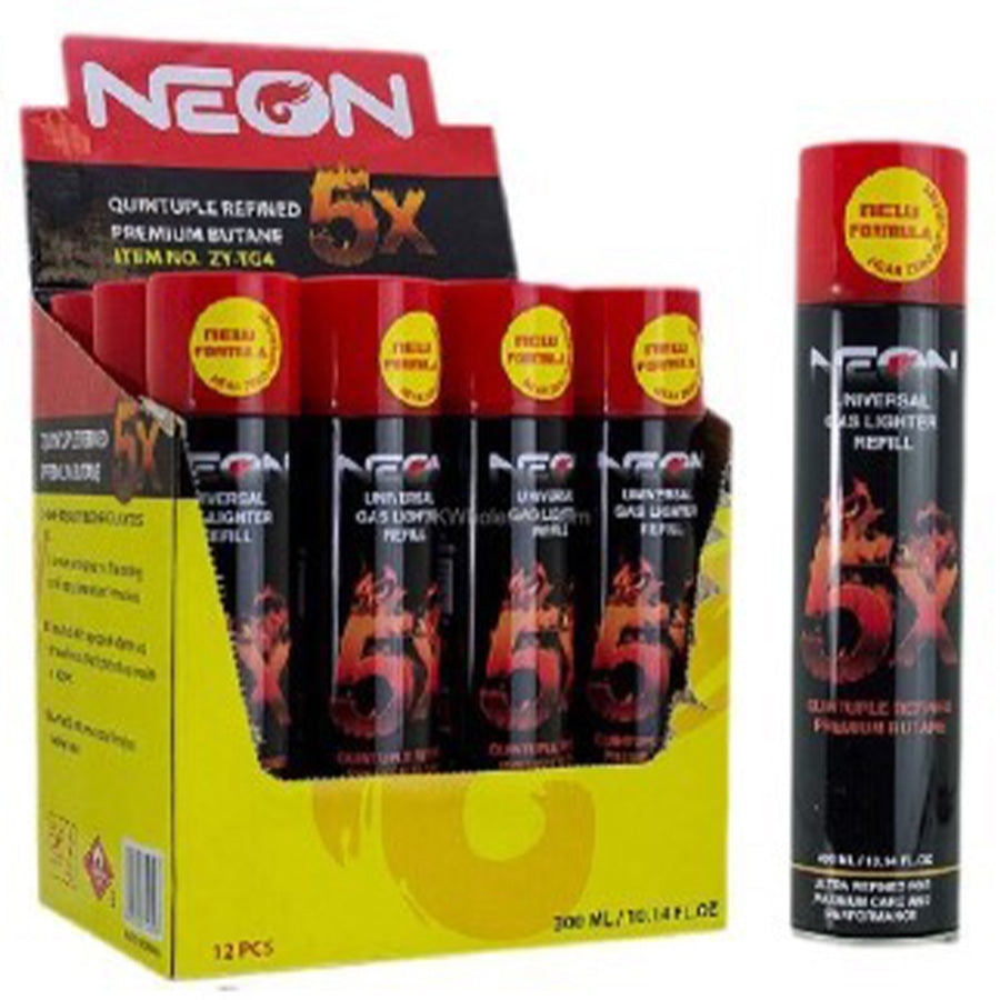 NEON Butane Butane 300 ML 5 X