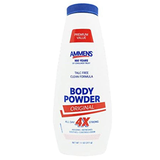 AMMENS Deodorants & Antiperspirants BODY POWDER 11 OZ TALC FREE ORIGINAL