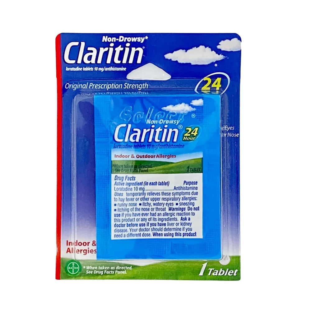 CLARITIN Over the Counter ALLERGY RELIEF 1 CT TABLETS BLISTER