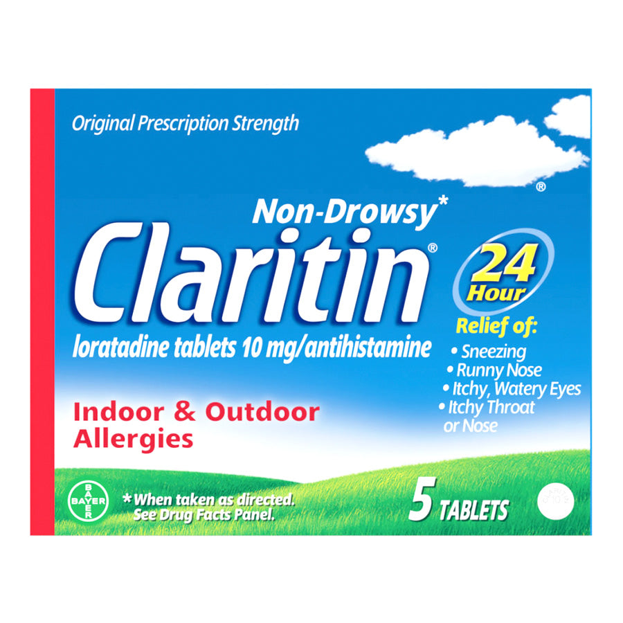CLARITIN Over the Counter ALLERGY RELIEF 5 CT TABS