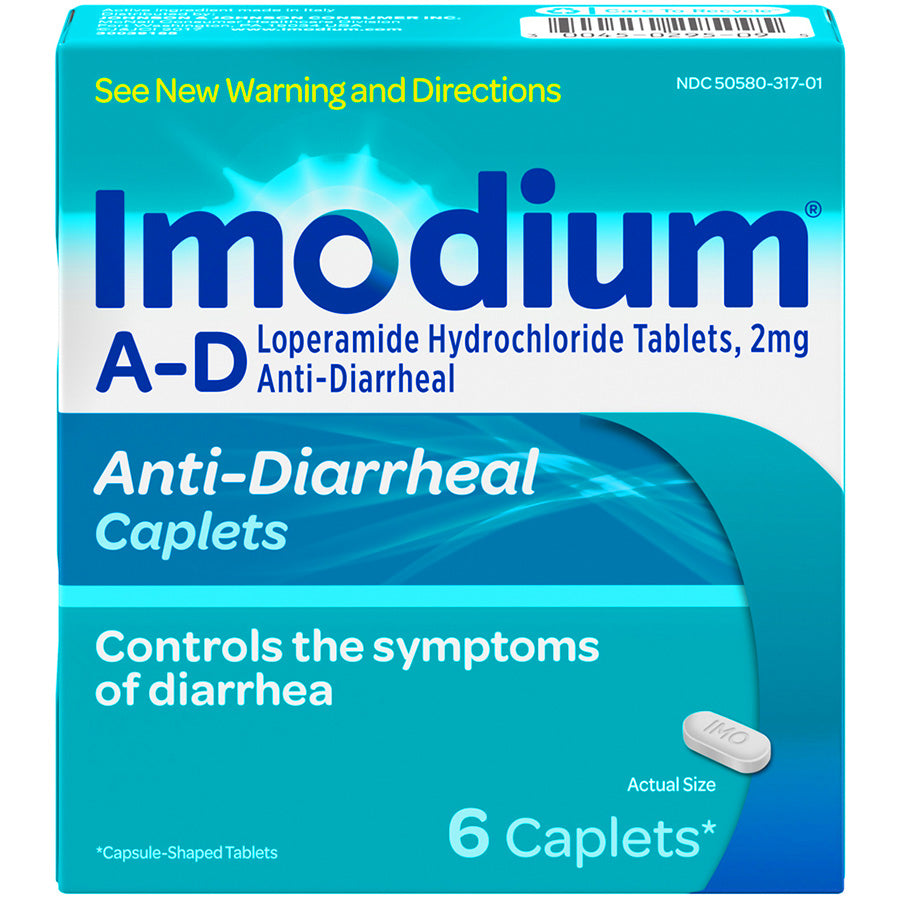 IMODIUM Over the Counter ANTI-DIARRHEAL 6 CT