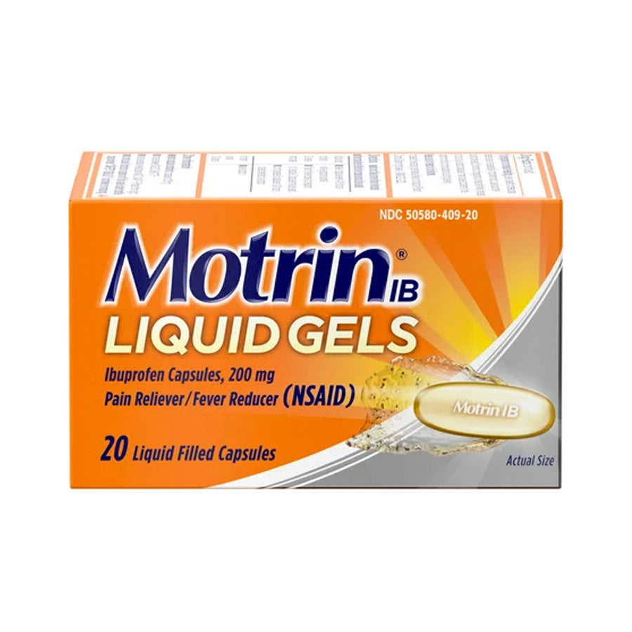 MOTRIN Over the Counter LIQUID GEL 20 CT