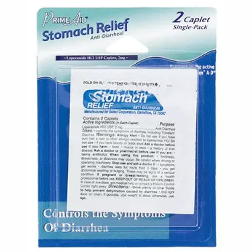 PRIME AID Over the Counter STOMACH RELEIF 2 CT BLISTER