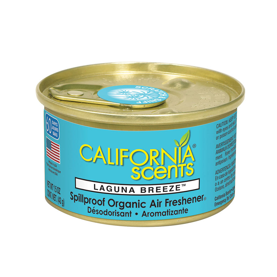 CALIFORNIA SCENTS Car Air Fresheners AIR FRESHENERS 1 CT CAN LAGUNA BREEZE