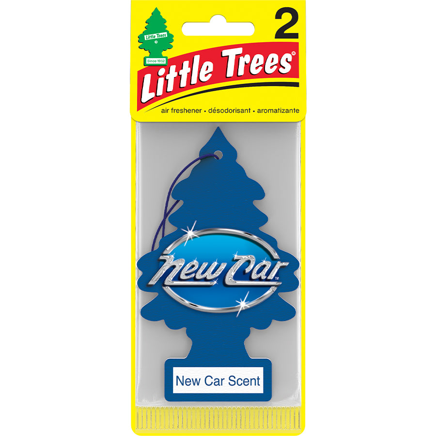 LITTLE TREE Car Air Fresheners 2 CT NEW CAR