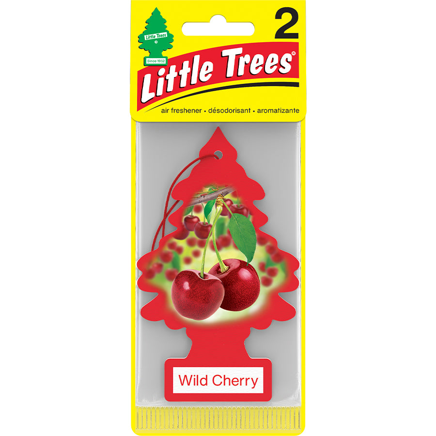 LITTLE TREE Car Air Fresheners 2 CT WILD CHERRY