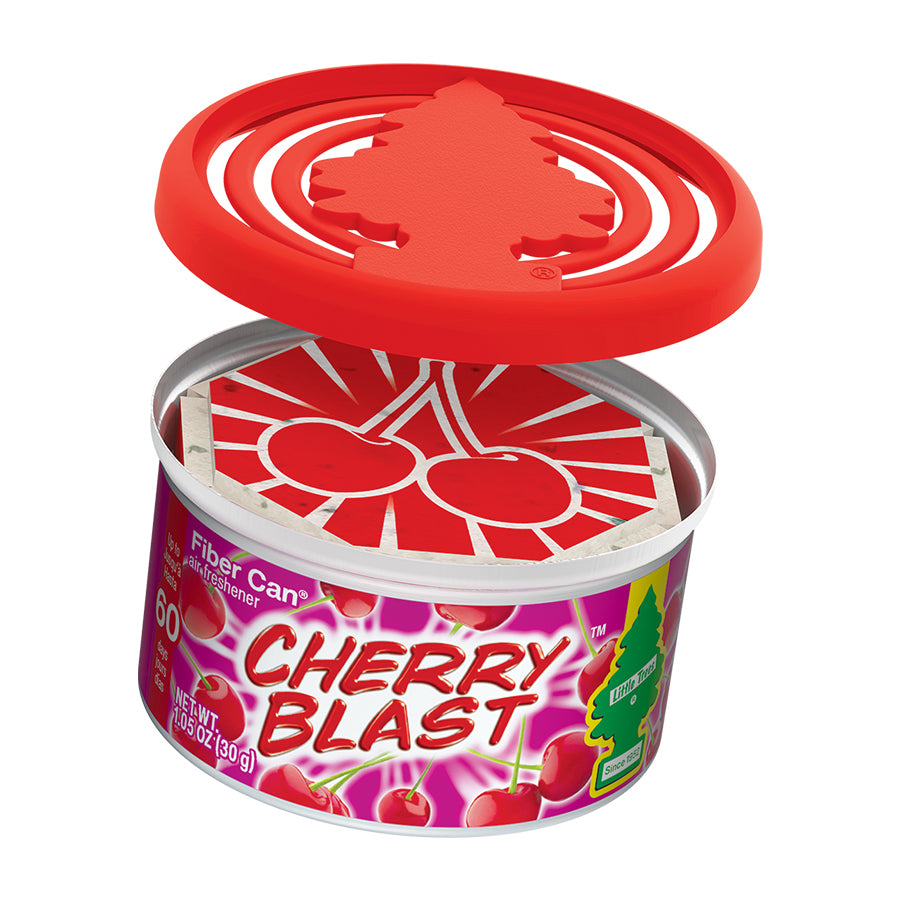 LITTLE TREE Car Air Fresheners 1 CT FIBER CAN CHERRY BLAST
