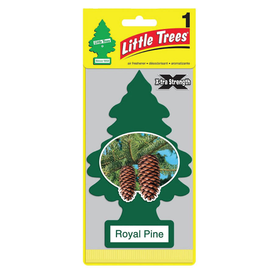 LITTLE TREE Car Air Fresheners 1 CT EXTRA ROYAL PINE