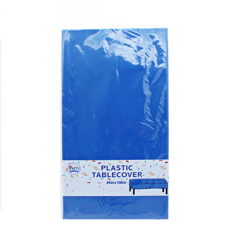 PARTY SOLUTIONS Tableware & Towels TABLE COVER 54 X 108 IN ROYAL BLUE