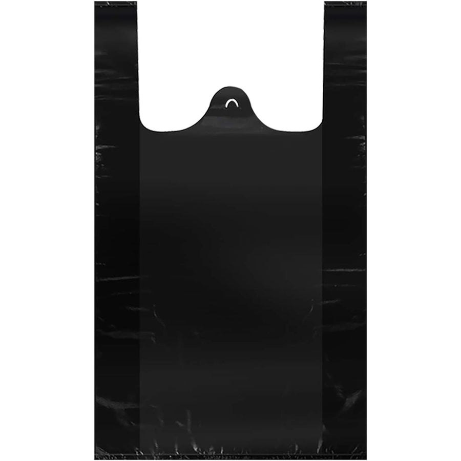 Unbranded Kitchenware & Trash Bags PLASTIC BAG 8 X 4 X 16 IN 750 CT 14 MIC BLACK