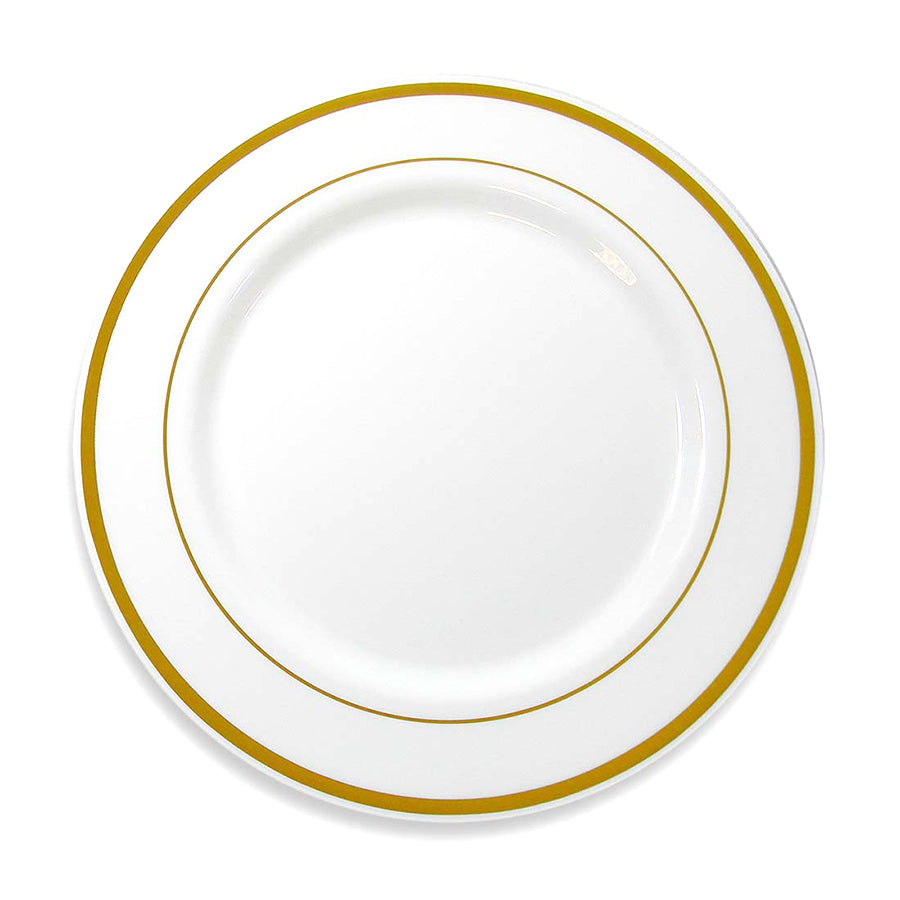 CROWN Tableware & Towels DINNER PLATE EXECUTIVE COLLECTION 10 IN 10 PK GOLD
