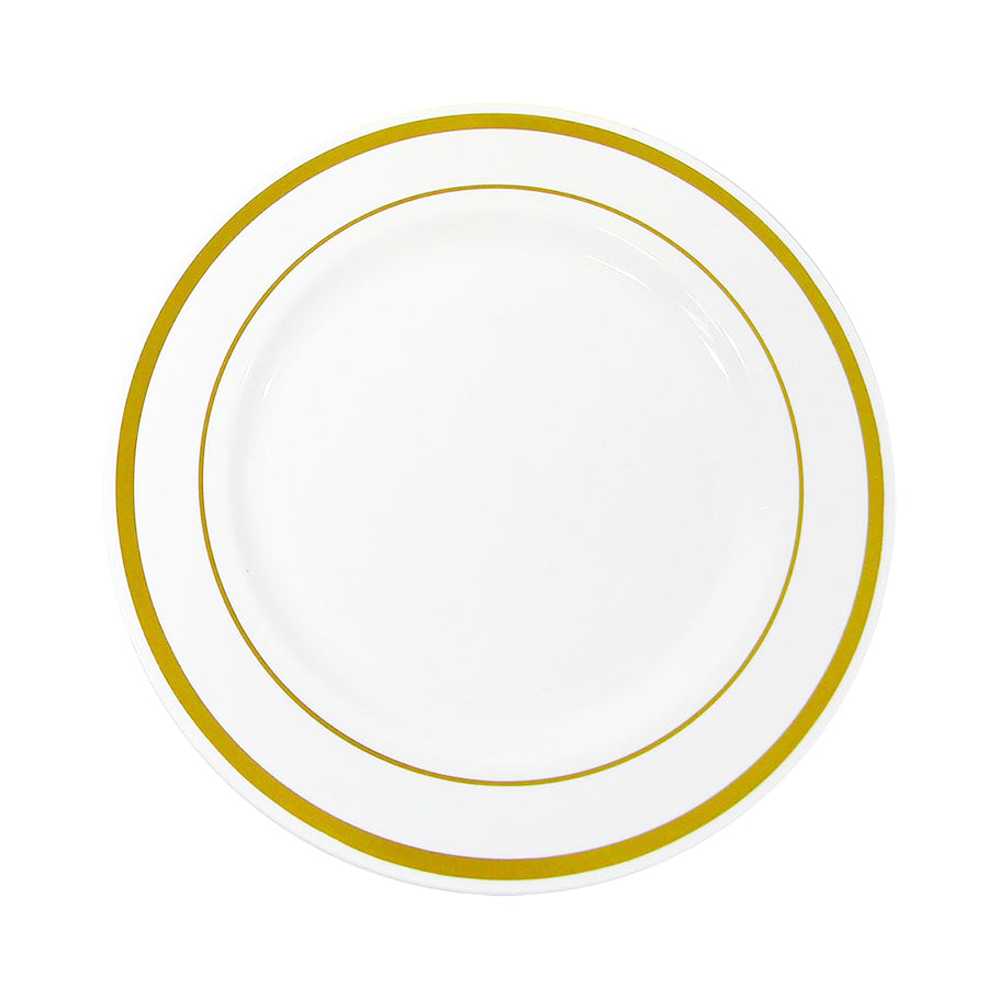 CROWN Tableware & Towels DESSERT PLATE EXECUTIVE COLLECTION 7 IN 10 PK GOLD