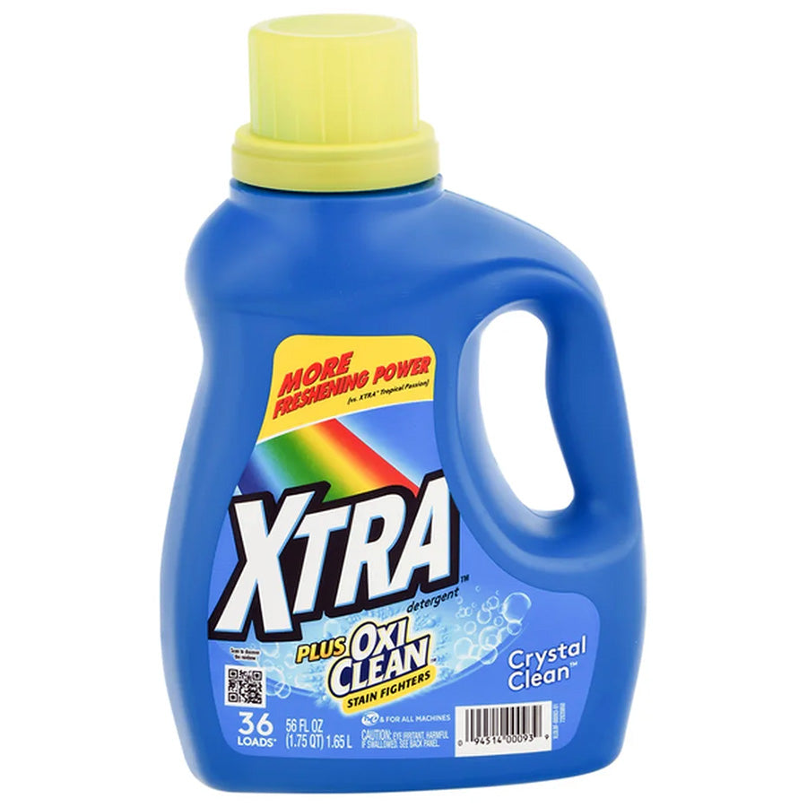 XTRA Laundry LIQUID DETERGENT 56 OZ PLUS OXI
