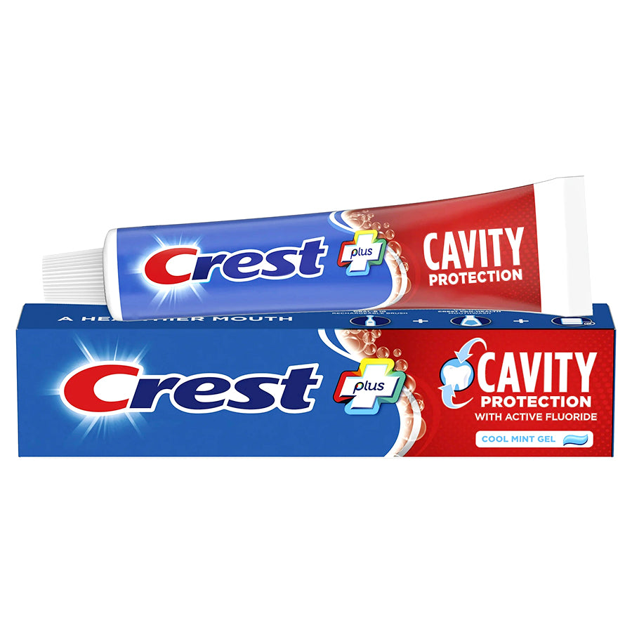 CREST Dental Care TOOTHPASTE 5.7 OZ CAVITY PROTECTION COOL MINT GEL