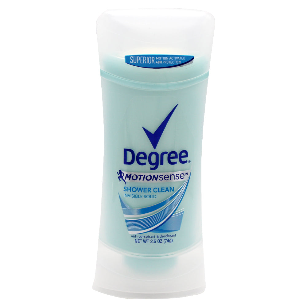 DEGREE Deodorants & Antiperspirants DEODORANT STICK 2.6 OZ SHOWER CLEAN