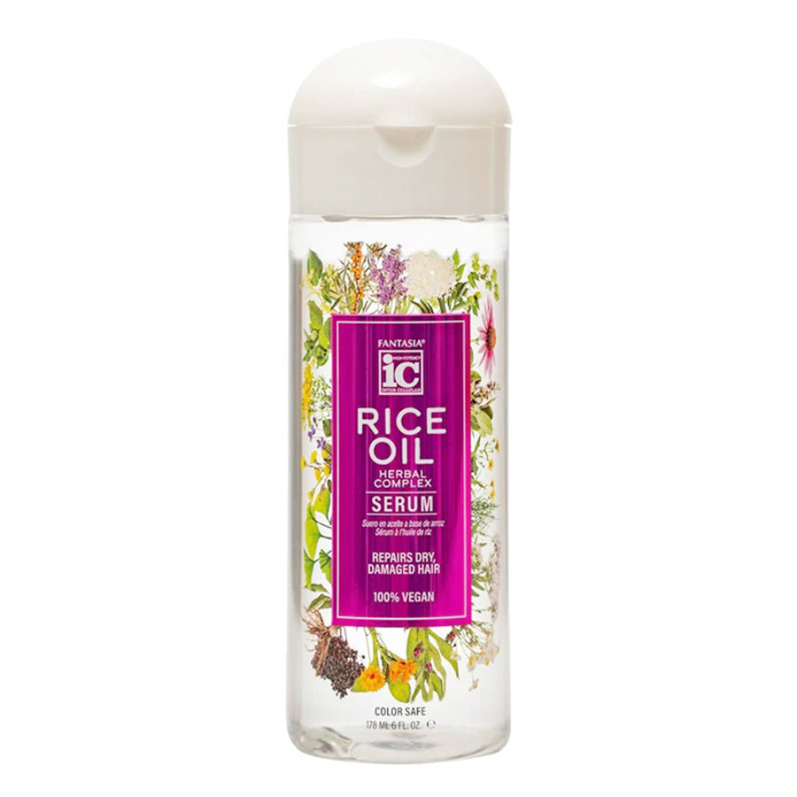 FANTASIA Hair Styling IC HAIR POLISHER 6 OZ RICE OIL SERUM
