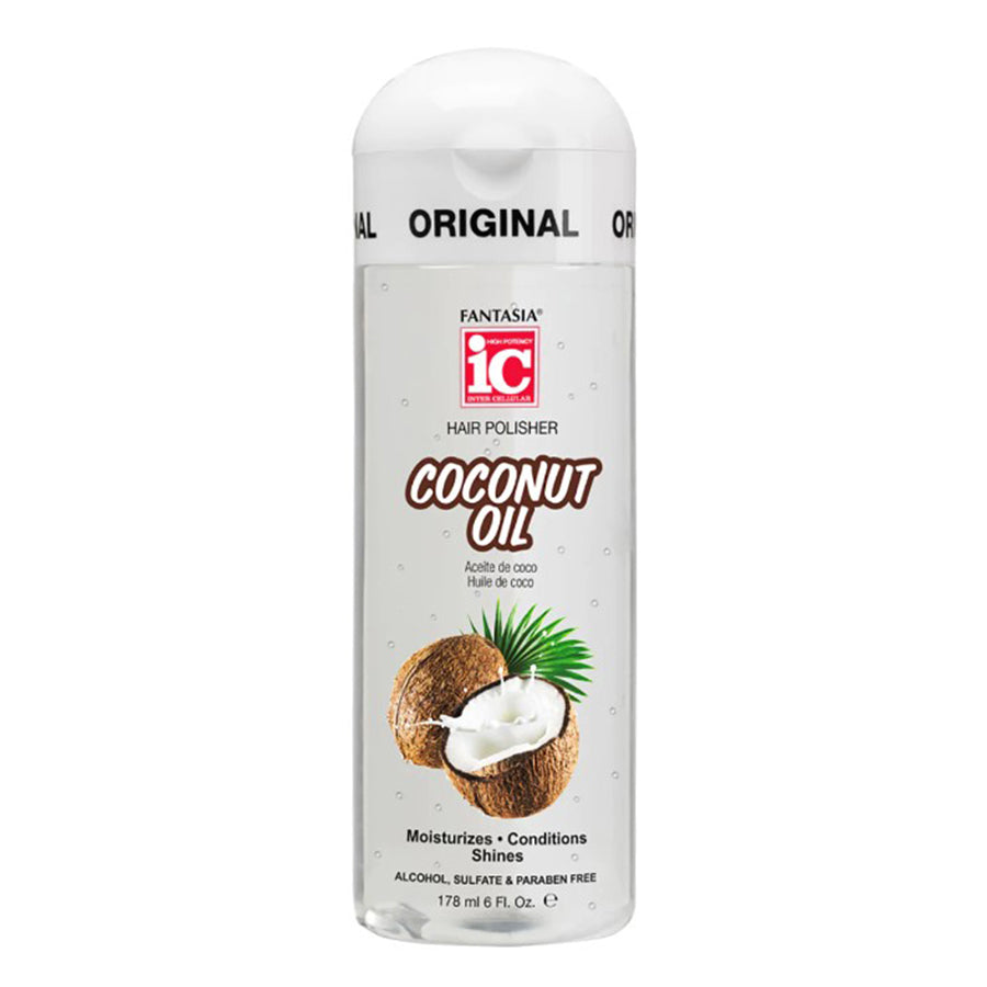 FANTASIA Hair Styling IC HAIR POLISHER 6 OZ COCONUT OIL