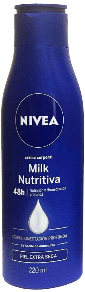 NIVEA Skin Care CREAM 220 ML MILK NUTRITIVA PIEL EXTRA SECA