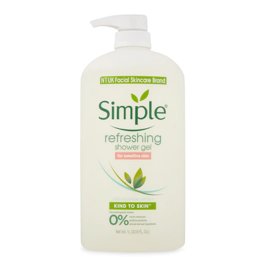 SIMPLE Body Wash BODY WASH 33.8 OZ REFRESHING