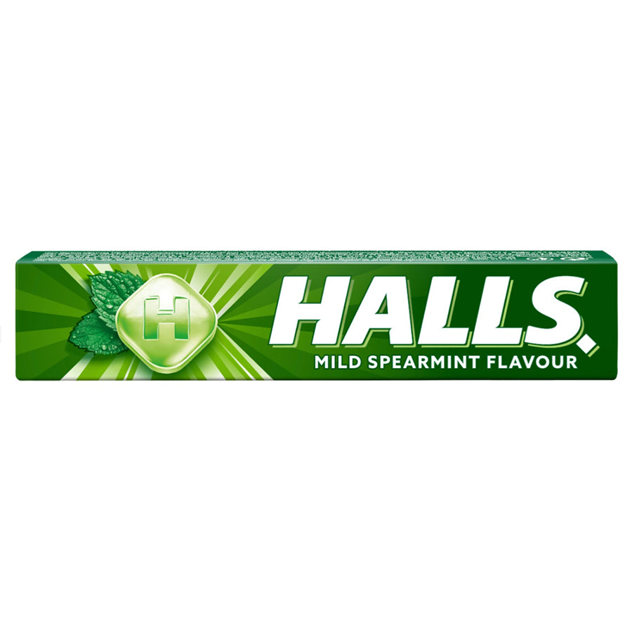 HALLS Over the Counter COUGH DROPS 33.5 G MILD SPEARMINT