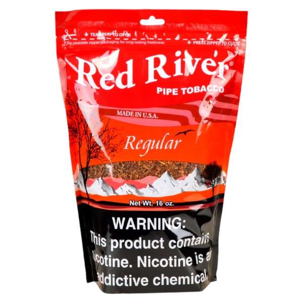 RED RIVER Regular Pipe Tobacco 16oz
