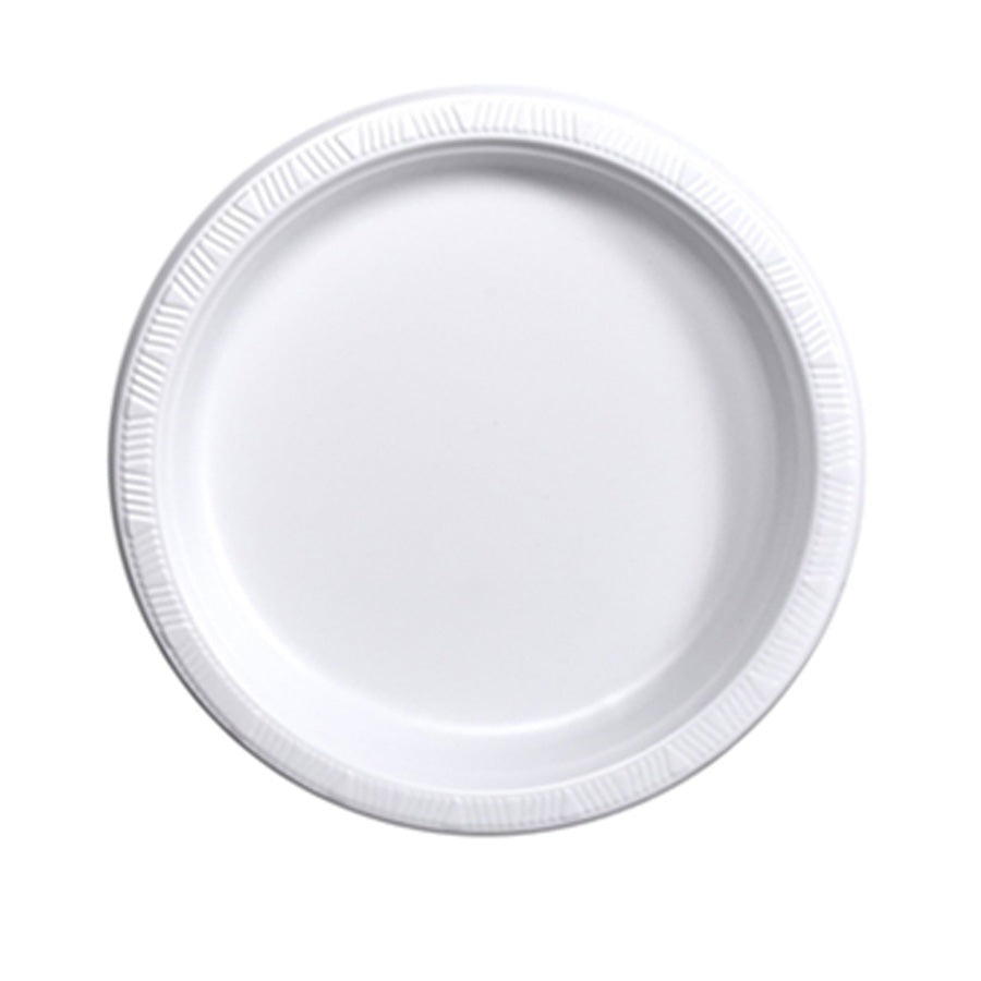 DISPOZEIT PLASTIC PLATE 10 IN 50 CT WHITE