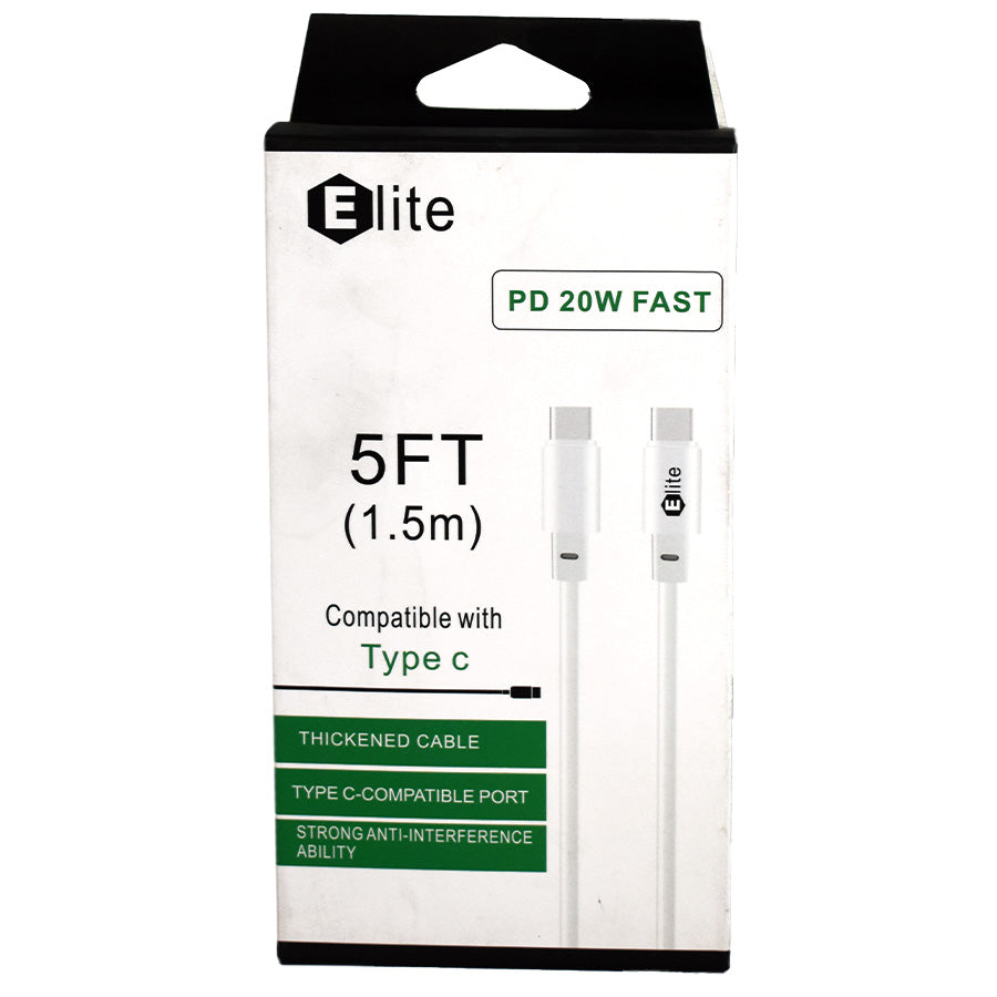 ELITE USB CABLE 5 FT / 1.5 M IPHONE