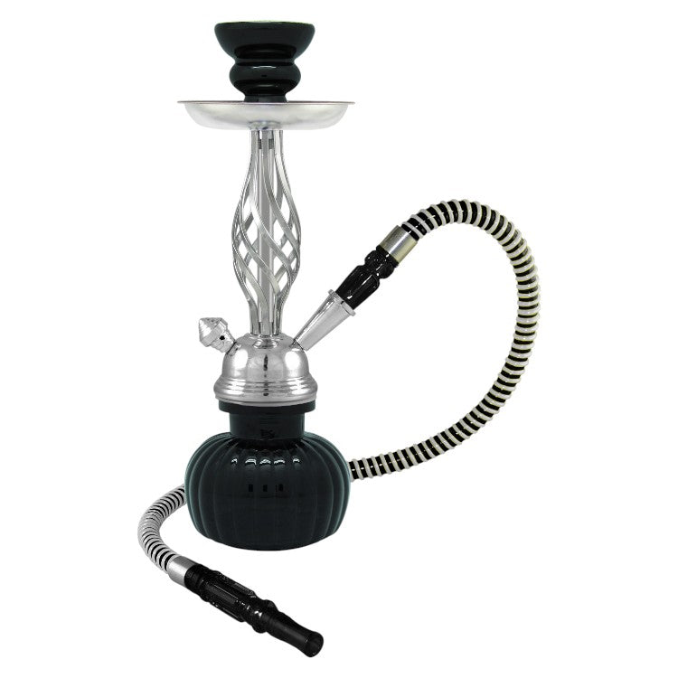 12" Swirl, 1 Hose, Premium Box BLACK