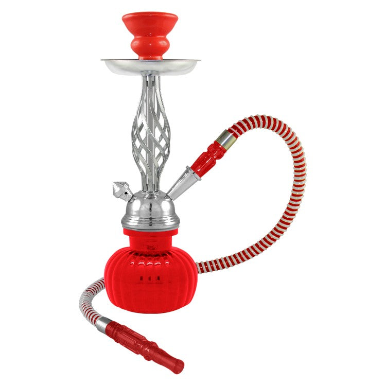 12" Swirl, 1 Hose, Premium Box RED