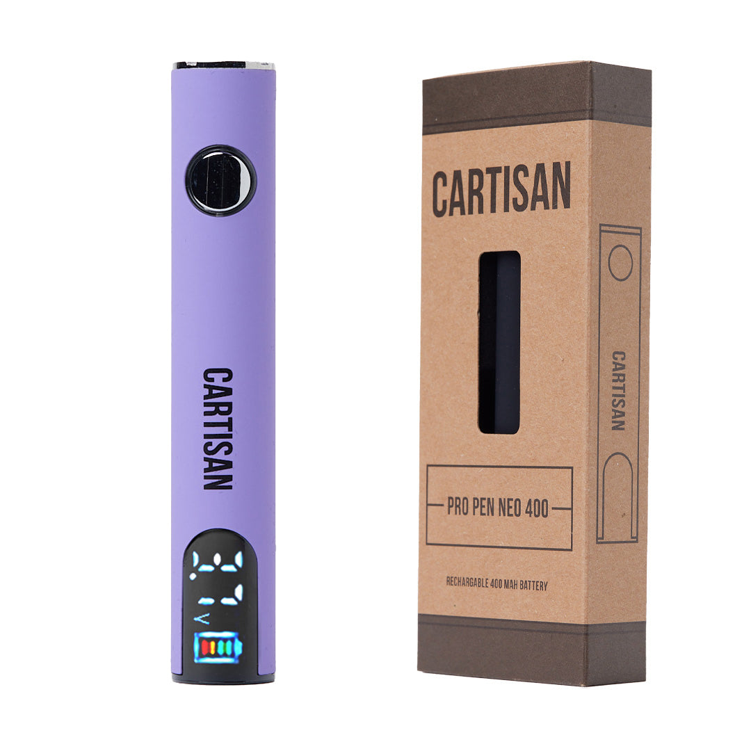Cartisan Pro Pen NEO 400 510 Battery Purple