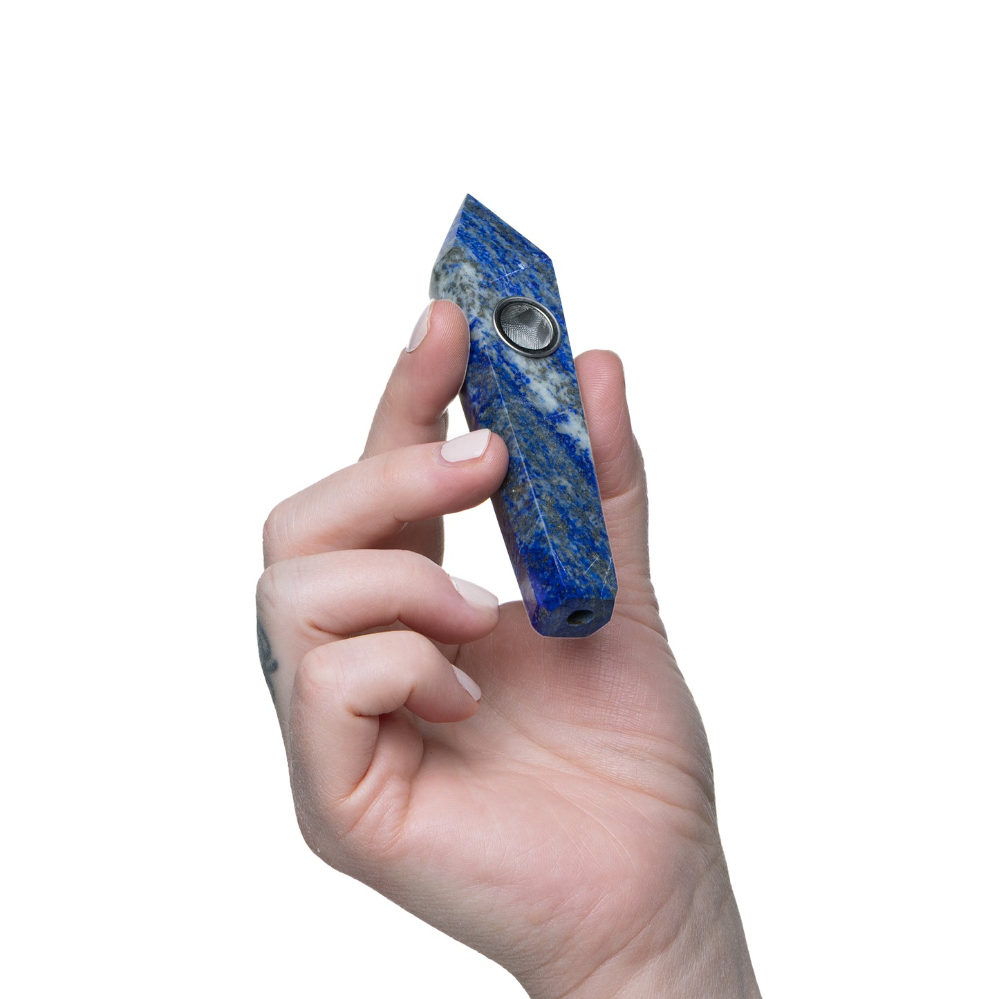 Astral Project Gemstone Pipes Hand Pipe Lapis Lazuli