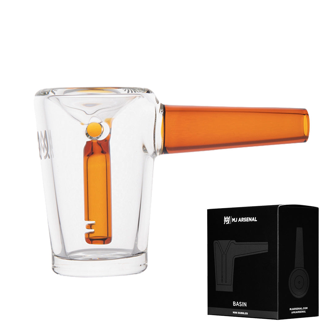 MJ Arsenal Basin Bubbler Amber