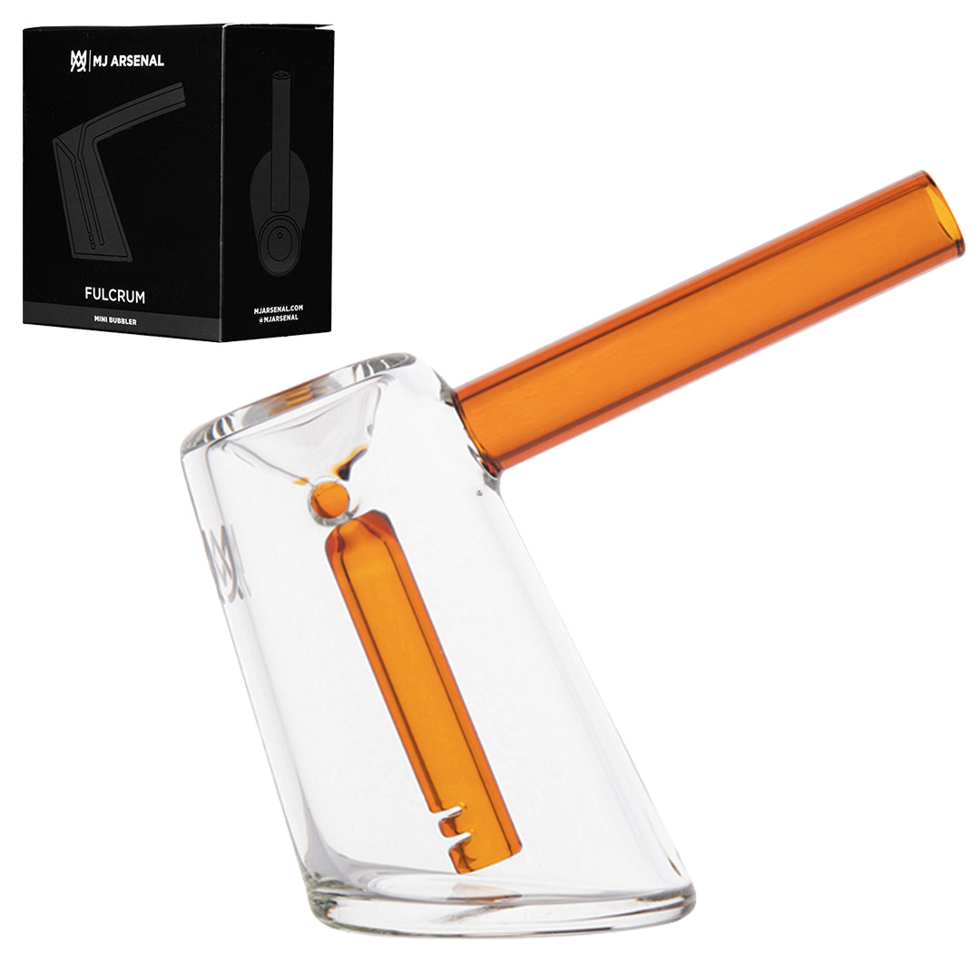 MJ Arsenal Fulcrum Bubbler Amber