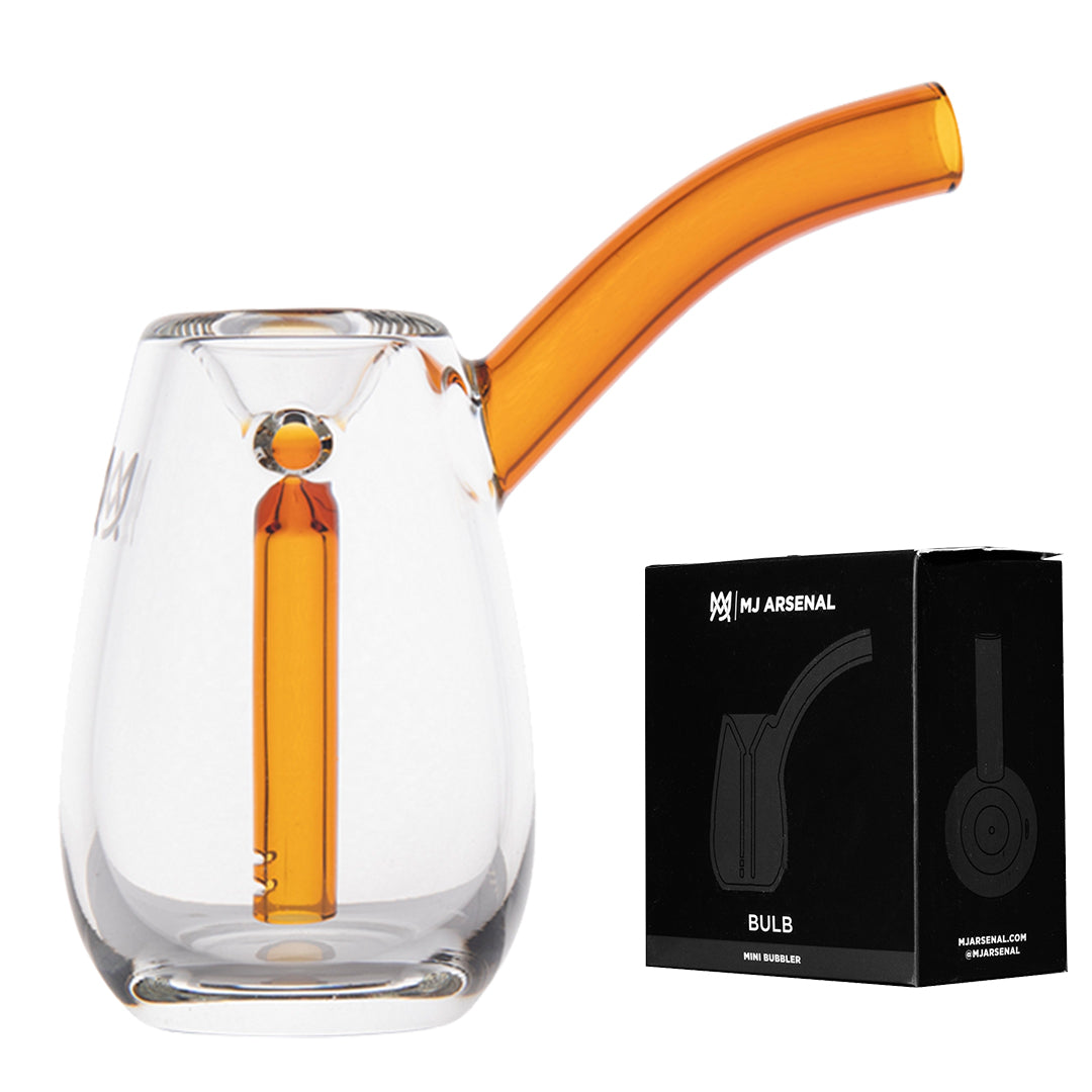 MJ Arsenal Bulb Bubbler Amber