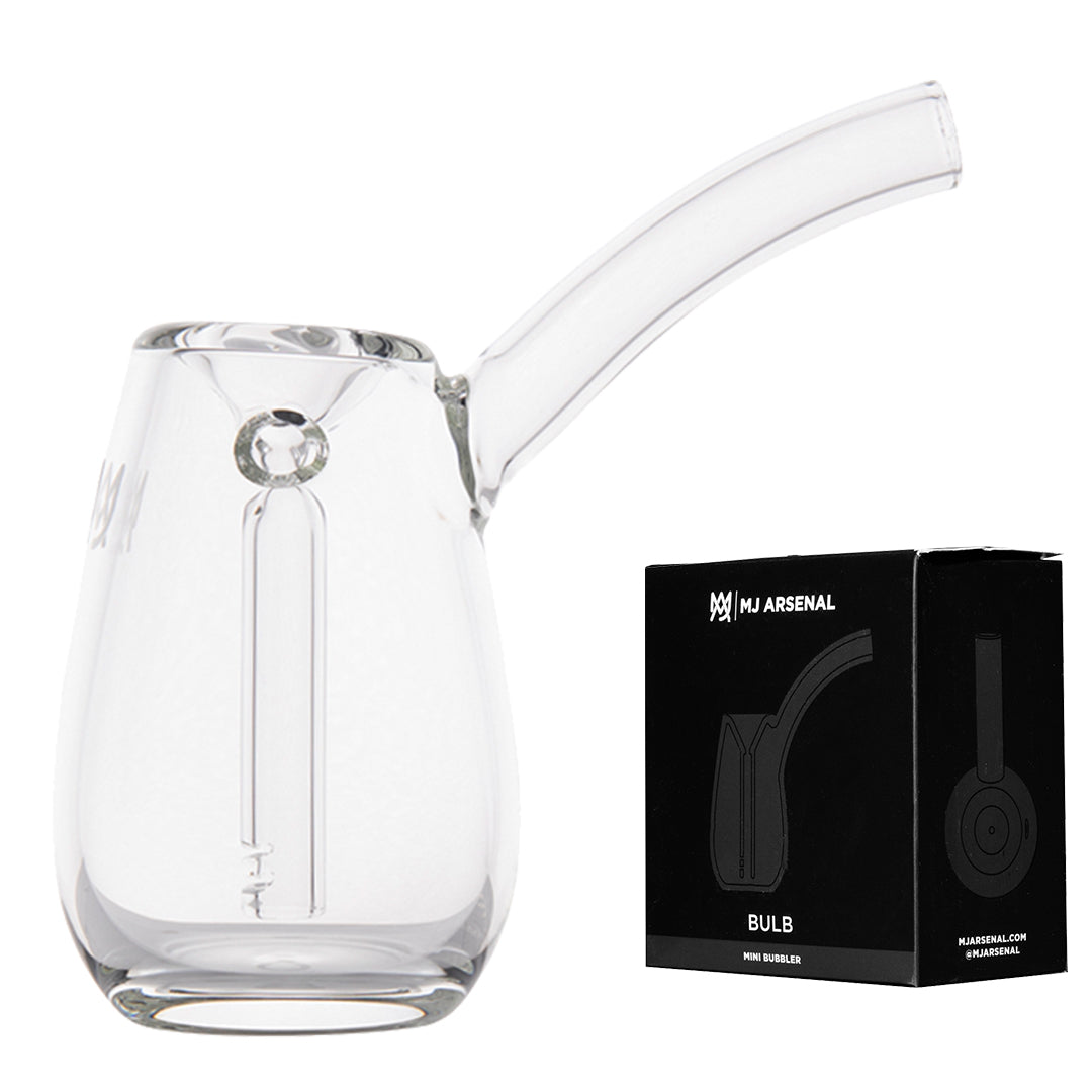 MJ Arsenal Bulb Bubbler Clear