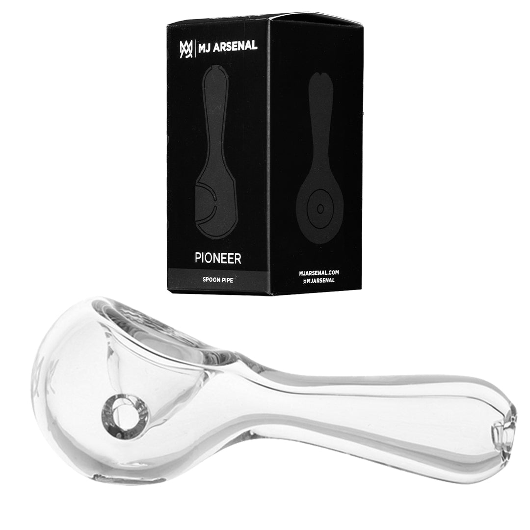 MJ Arsenal Pioneer Hand Pipe Clear