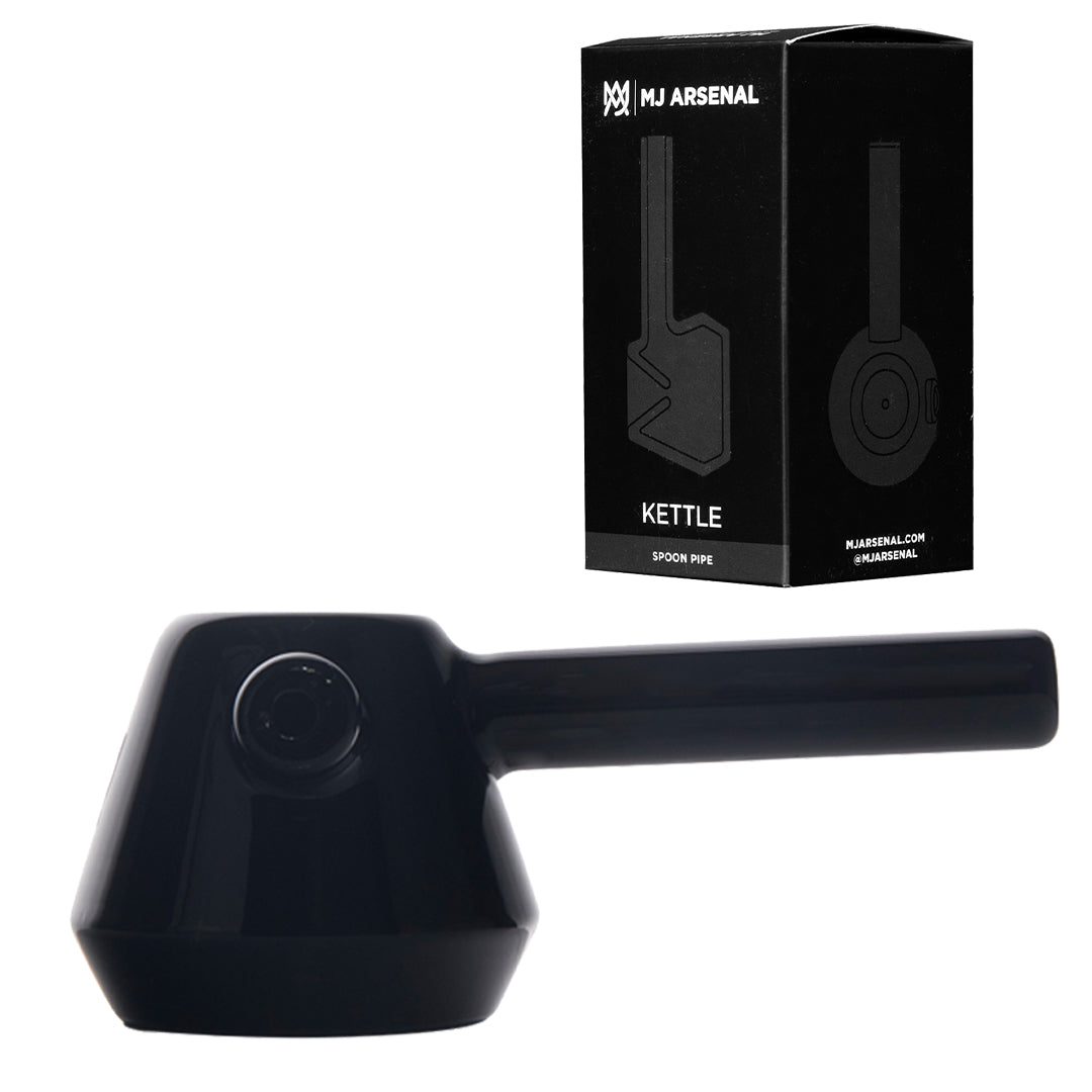 MJ Arsenal Kettle Hand Pipe Onyx