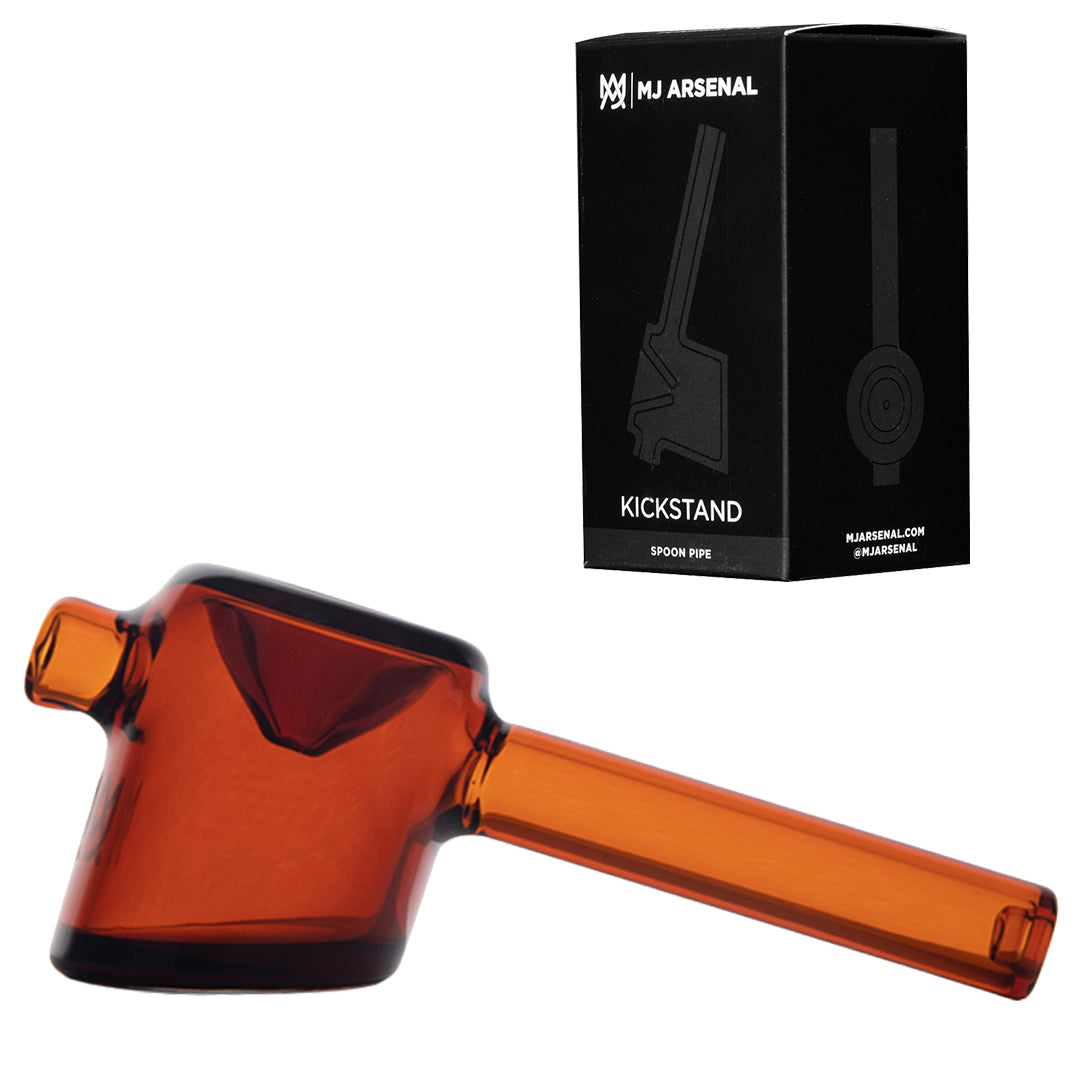 MJ Arsenal Kickstand Hand Pipe Amber