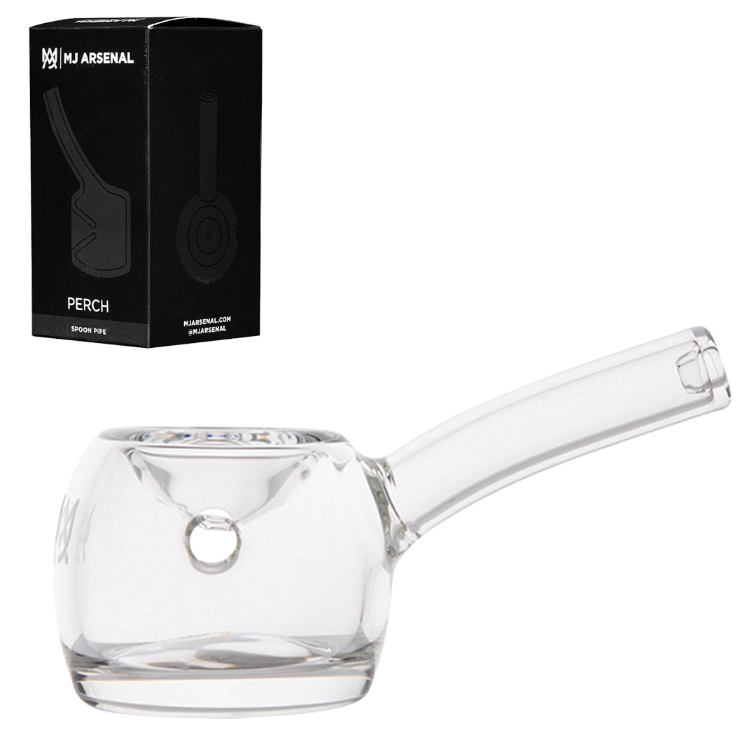 MJ Arsenal Perch Hand Pipe Clear