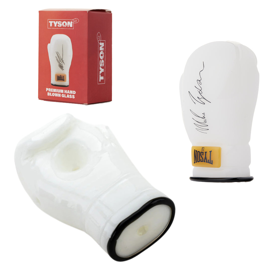 Tyson 2.0 Tyson Glove Hand Pipe Hand Pipe White