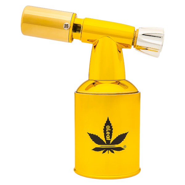 aLeaf Lighter Torch Brass Blow Turbo Flame 5.0" (8529)