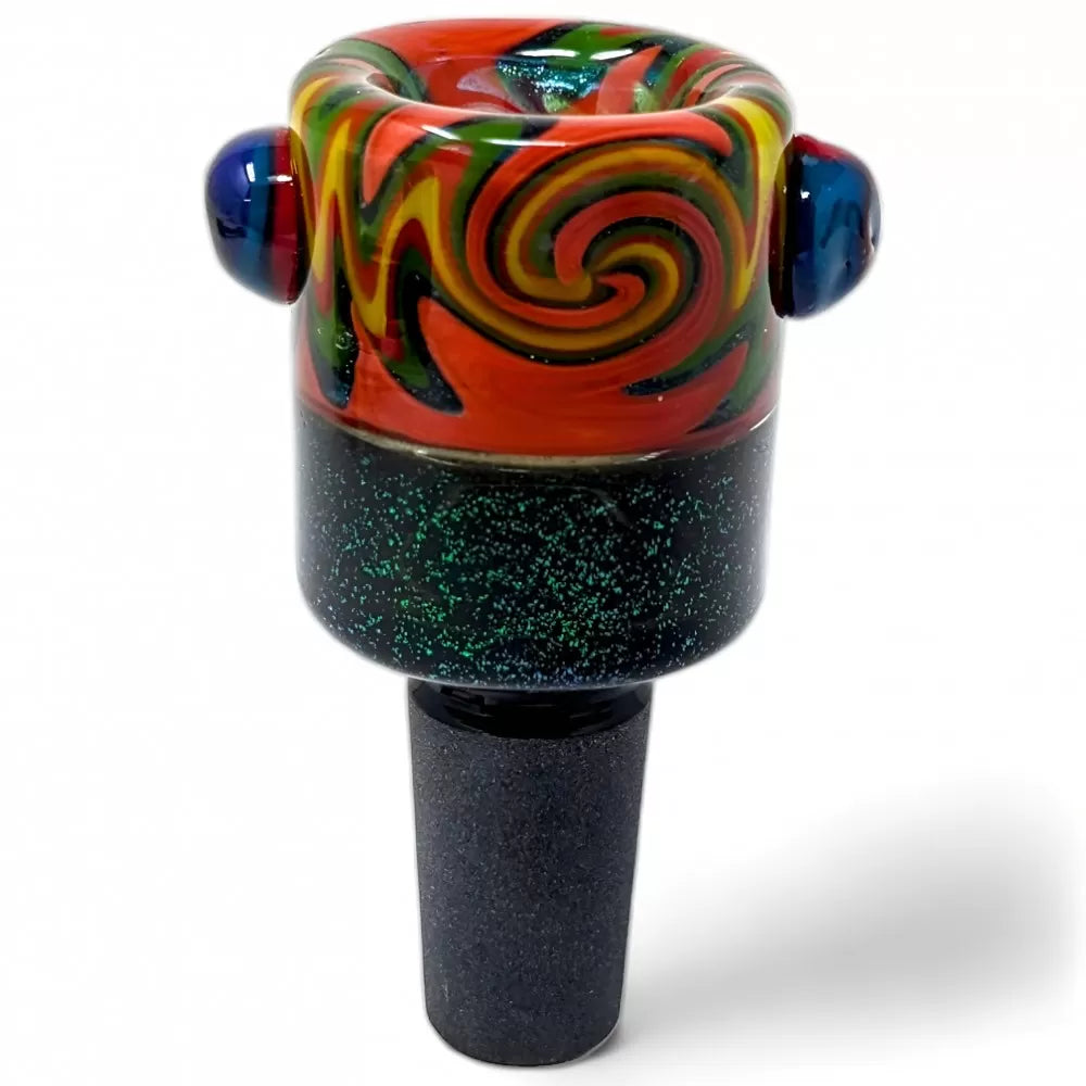 14mm Wig Wag Art Grip Groove Dicro Bowl (BL557)