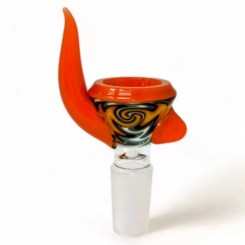 14mm Harmony Swirl Wig Wag Art Sonic Bowl (BL560)
