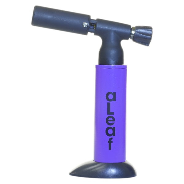 aLeaf Lighter Torch Blow Blue Turbo Flame 7.0"
