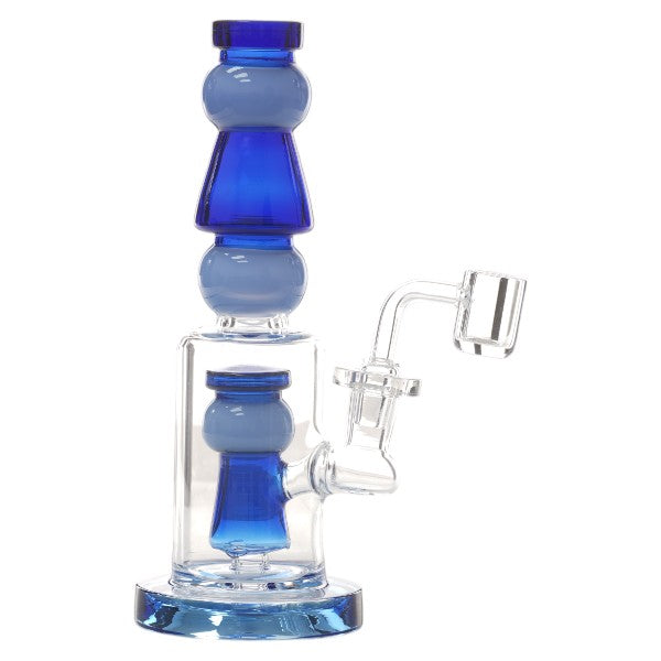 Unbranded Glass W.P. Double Color Shower And Top 8.0" (18170)