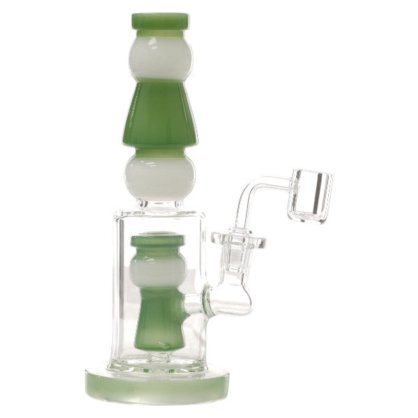 Unbranded Glass W.P. Double Color Shower And Top 8.0" (18170)