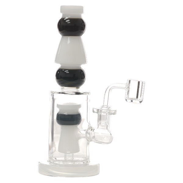 Unbranded Glass W.P. Double Color Shower And Top 8.0" (18170)