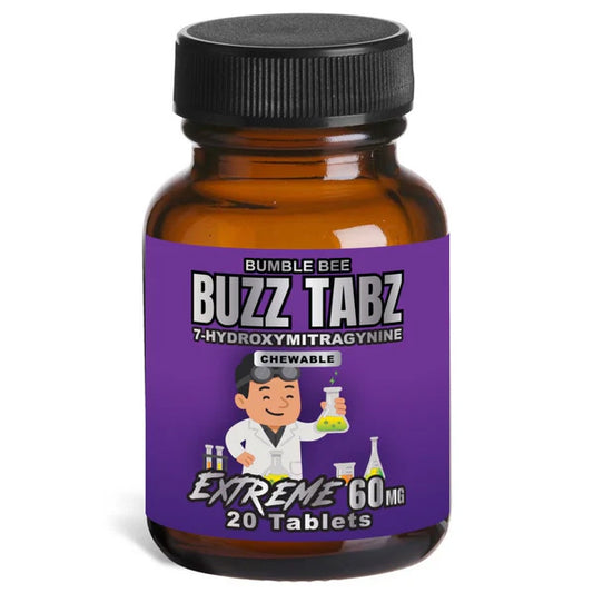 Bumble Bee Buzz Tabz Extreme 7-OH 60mg each Tablet (20 CT Jar)