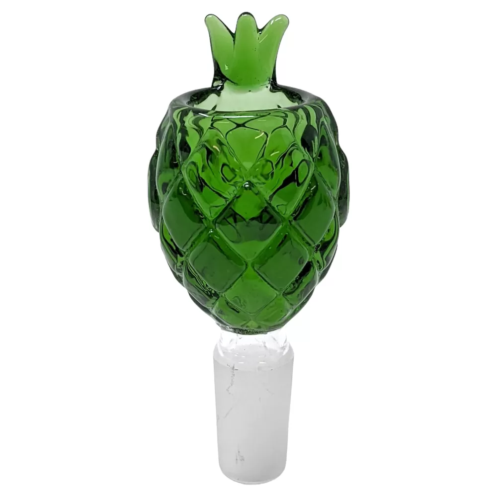 14mm Pineapple Bowl (GBW-044-14M-GR) - Green