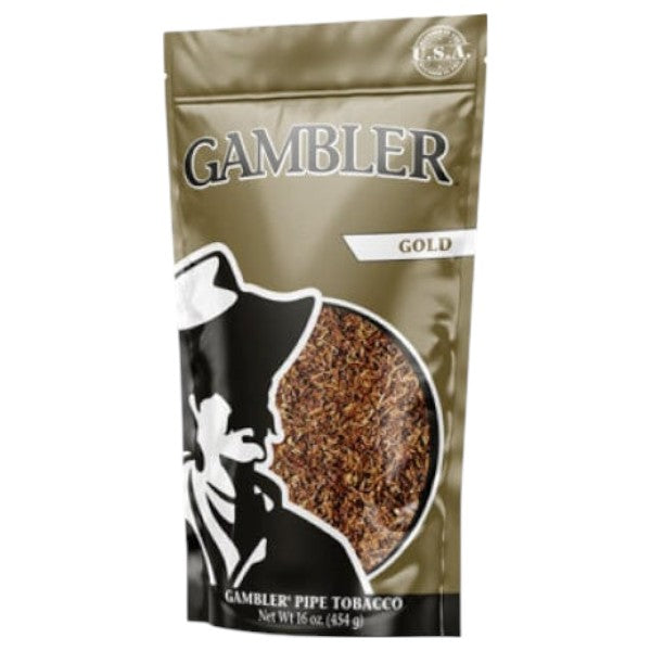 GAMBLER Pipe Tobacco Gold Medium 1ct